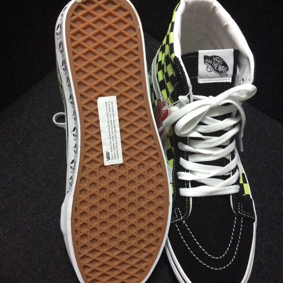 MEN'S BMX SK8-HI REISSUE (BLACK | SHARP GREEN) - Picture 4 of 6